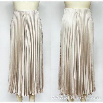 Maxi Pleated Skirt